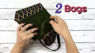 2 Bags You Would Love To Have At Home Quick and Easy To Make [upl. by Shanon]