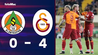 Alanyaspor 04 Galatasaray  Maç Özeti  Önemli Kareler [upl. by Alta]