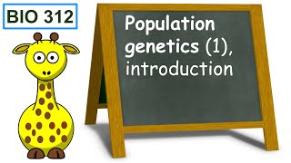 Population genetics 1 introduction [upl. by Dunham]