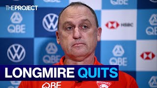 John Longmire Quits As Sydney Swans Coach [upl. by Winona]