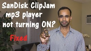 Solved SanDisk ClipJam Mp3 Player not turning ON [upl. by Niriam]