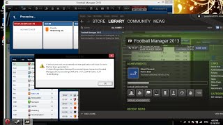 Football manager 2015 or 14 Crash dump error on start up  Fix easy part 1 [upl. by Ellary824]