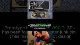 Prototype RTX 4090 Ti GPU was found in computer junk bin has massive quadslot design [upl. by Emelina]