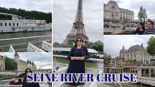 Seine river cruise Paris France [upl. by Hollander]