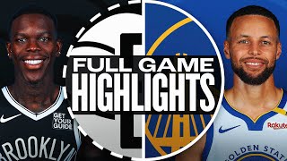 NETS at WARRIORS  FULL GAME HIGHLIGHTS  November 25 2024 [upl. by Joon160]