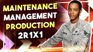 Maintenance Management Production  2R1X1  Air Force Jobs [upl. by Hctud871]