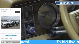 Classic Car Auction Group Live Stream [upl. by Kleinstein]