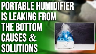 My Portable Humidifier Is Leaking from the Bottom – Reasons and Quick Solutions [upl. by Madid]