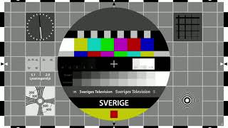 SVTs testbild för HDTV [upl. by Yrehcaz]