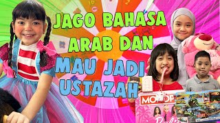 KEPONAKAN RIA RICIS YANG JAGO BAHASA ARAB DAN MAU JADI USTAZAH DI PODKIDS MAZAYA [upl. by Short460]