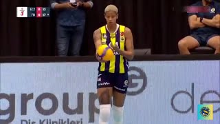 Dynavit vs Fenerbahce melisavargas volleyball [upl. by Noned565]