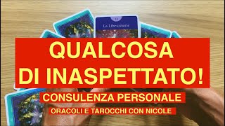 883 🔥QUALCOSA DI INASPETTATO🔥 consulenzapersonale tarocchiinterattivi [upl. by Iat939]