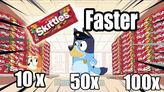 Skittles Meme Bluey FasterMeme Mentom [upl. by Ennaeilsel126]