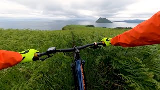 Mtb Trail Riding quotClaughlands Ridgequot Arran Scotland [upl. by Ashleigh]