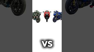 H2R vs Hayabusa vs R1 comparison​ shorts​ ytshorts​ trending​ [upl. by Jeremie]