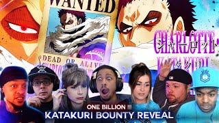 Katakuri Bounty Reveal  Reaction Mashup [upl. by Osgood]