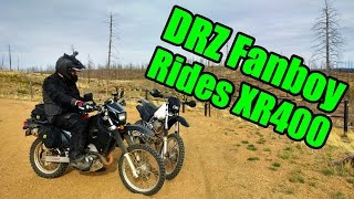 DRZ400 Fanboy Rides an XR400 [upl. by Namzed]