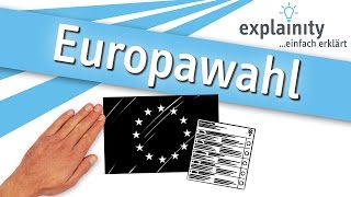 Europawahl einfach erklärt explainity® Erklärvideo [upl. by Miarhpe]