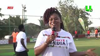 EAST LEGON EXECUTIVE MENS FITNESS CLUB VS DESPITE MEDIA 011223 [upl. by Aratak78]