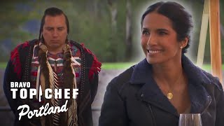 Indigenous Food  Elimination Challenge  Top Chef Portland [upl. by Kerrill]