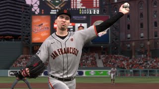 San Francisco Giants vs Baltimore Orioles  MLB Today 917 Full Game Highlights MLB The Show 24 Sim [upl. by Norrie]