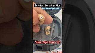 Smallest hearing aids available in market  Oticon Invisible IIC viral bhilai chhattisgarh [upl. by Adnalue]