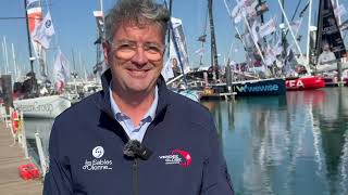 ACCES GRATUIT VENDEE GLOBE  NAVETTES JOUR DU DEPART CONCOURS CARTES POSTALES COMMENT SY RENDRE [upl. by Aohk]