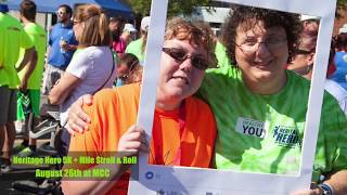 Heritage Hero 5K amp Mile Stroll  Roll  Saturday Aug 26 2017 [upl. by Cyril447]