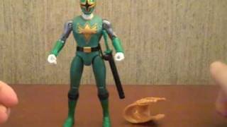 Review Green Samurai Ranger Power Rangers Super Legends [upl. by Cecilia]