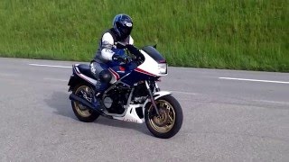 Honda VF750F RC15 Interceptor 1983 Road Test 1 [upl. by Retswerb]