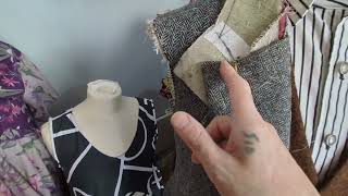 Making a pure bespoke tweed jacket With fashion designer bespoke tailor JoJo Remeny [upl. by Eem]