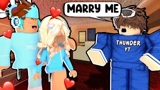 A CREEPY FAN Tried DATING My GIRLFRIEND So I Made Him RAGE QUIT Murder Mystery 2 [upl. by Niahs819]