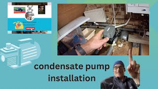 How to install a condensate pump [upl. by Vassaux724]