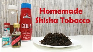 Homemade Shisha Tobacco  Rum and cola flavor [upl. by Suollecram]