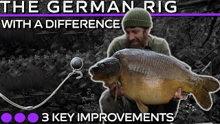 Carp Fishing  The German Rig Just Got Better 3 simple changes [upl. by Adnyc]