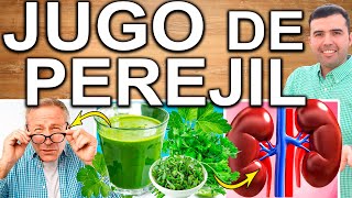 JUGO DE PEREJIL EN AYUNAS  ¿Para Qué Sirve  Beneficios Para Tu Salud Y Belleza [upl. by Calendre337]