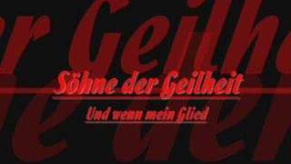 Und wenn mein Glied [upl. by Zena]