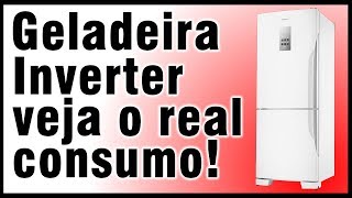 GELADEIRA INVERTER  VEJA NA PRATICA O REAL CONSUMO [upl. by Clotilda]