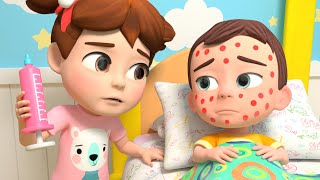 Pretend Play  Sick Song  MORE Newborn Nursery Rhymes amp Kids Songs [upl. by Aenyl]