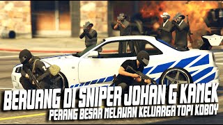 SATU BERUANG MATI DI TANGAN JOHAN G KAMEK PARA TOPI KOBOY MEMBURU KELUARGA G KAMEK  GTA 5 ROLEPLAY [upl. by Erving496]