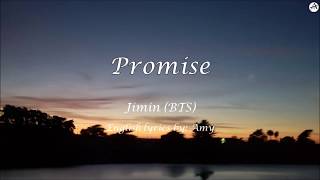 Promise  English KARAOKE  Jimin BTS [upl. by Nierman]