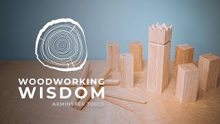 How to Make Kubb Lawn Game  Woodworking Wisdom [upl. by Yolanthe]