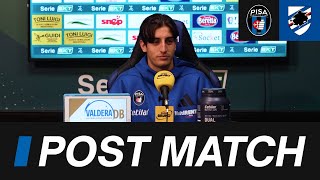 INTERVISTE POST PARTITA  PISASAMPDORIA [upl. by Demott793]