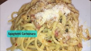 Recipe Share  Spaghetti Carbonara [upl. by Frantz]