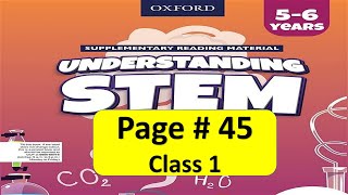 STEM Science class 1  Understanding Science  Healthy Habits For kids  learning video for kids [upl. by Eehc]