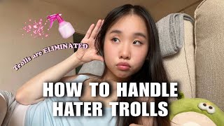 HOW TO DEAL WITH TROLLS ♡  Law of Assumption [upl. by Llehsem]