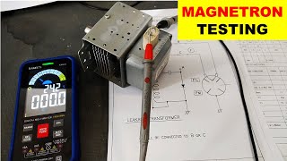 873 how to test magnetron in microwave oven [upl. by Nolita445]