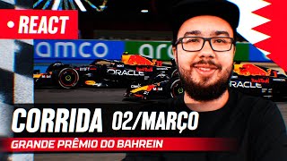 F1 REACT AO VIVO  GP DO BAHREIN DE 2024 [upl. by Irual]