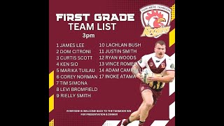 2024 R3 First Grade  Roosters v Collies [upl. by Iveson]