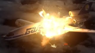 2002 Überlingen MidAir Collision  Crash Animation [upl. by Adallard]